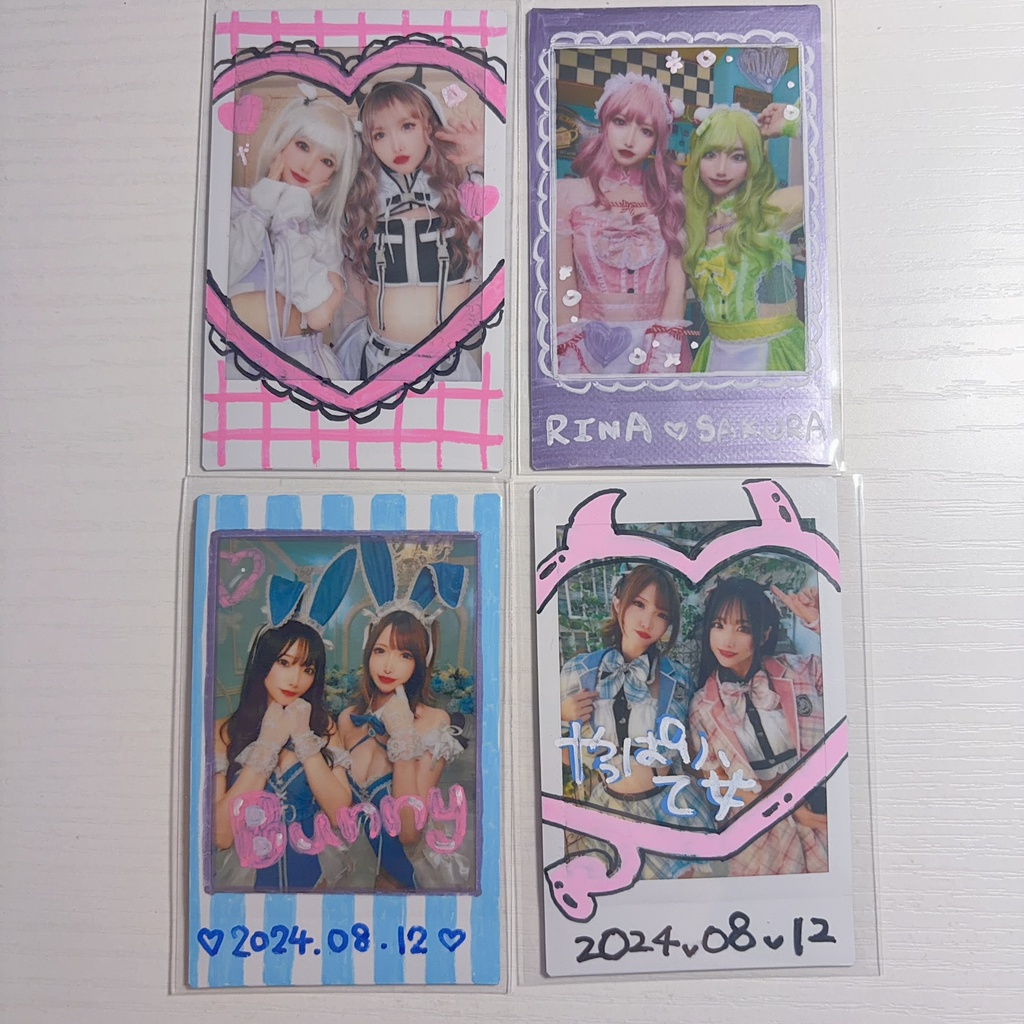 ♡やっぱり乙女 創作 ツーショットチェキ♡
