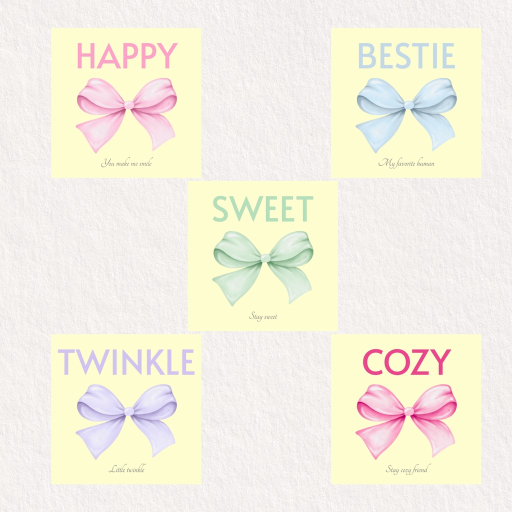 【リボン】デジタルプランナーステッカー 100個セット