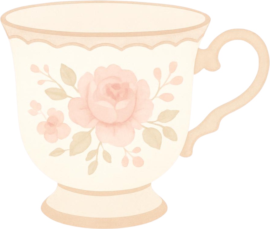【PNG20点】Vintage Cafe 水彩クリップアート素材集