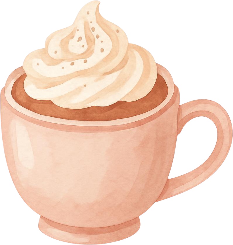 【PNG20点】Vintage Cafe 水彩クリップアート素材集