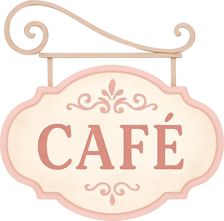 【PNG20点】Vintage Cafe 水彩クリップアート素材集