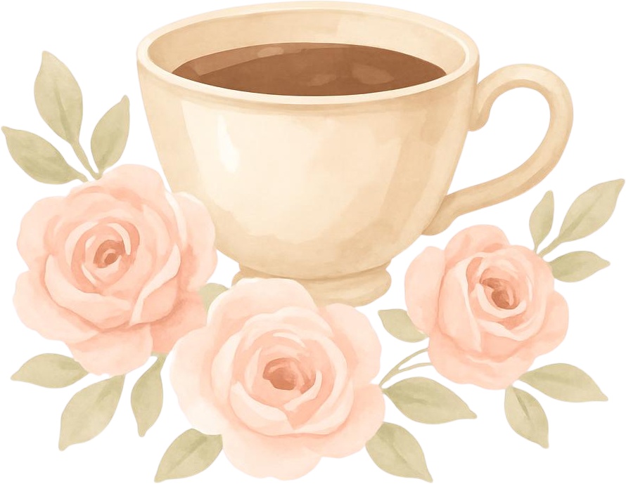 【PNG20点】Vintage Cafe 水彩クリップアート素材集