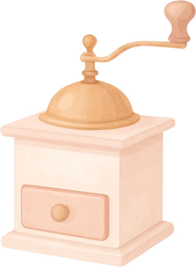 【PNG20点】Vintage Cafe 水彩クリップアート素材集