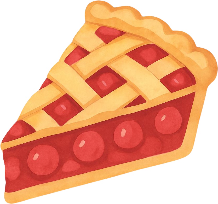 【PNG20点】Vintage Diner 水彩クリップアート素材集