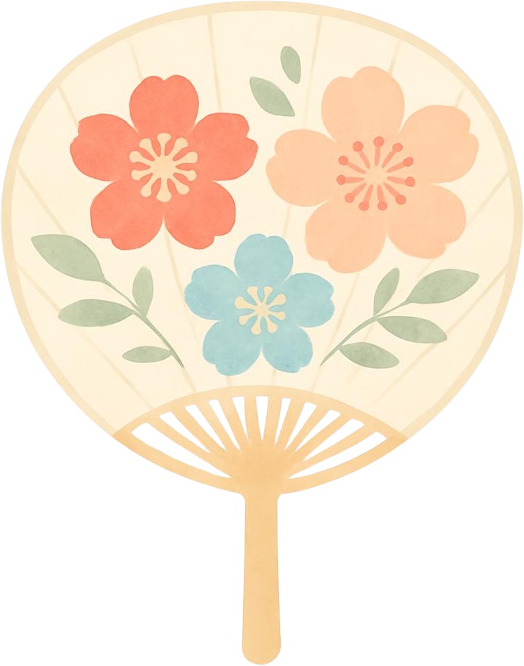 【PNG20点】Summer in Japan 水彩クリップアート素材集