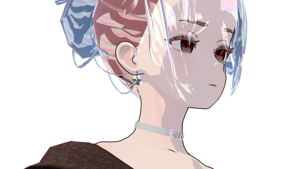 【VRChat想定】Plate Choker