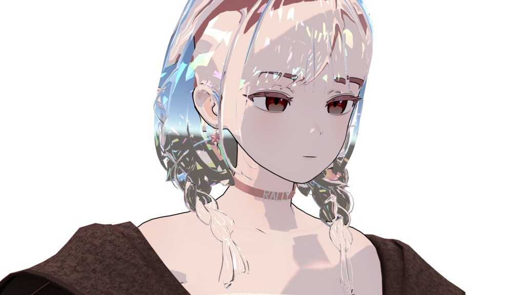 【VRChat想定】Plate Choker