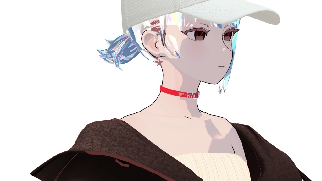 【VRChat想定】Plate Choker