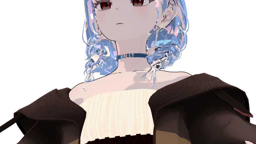 【VRChat想定】Plate Choker