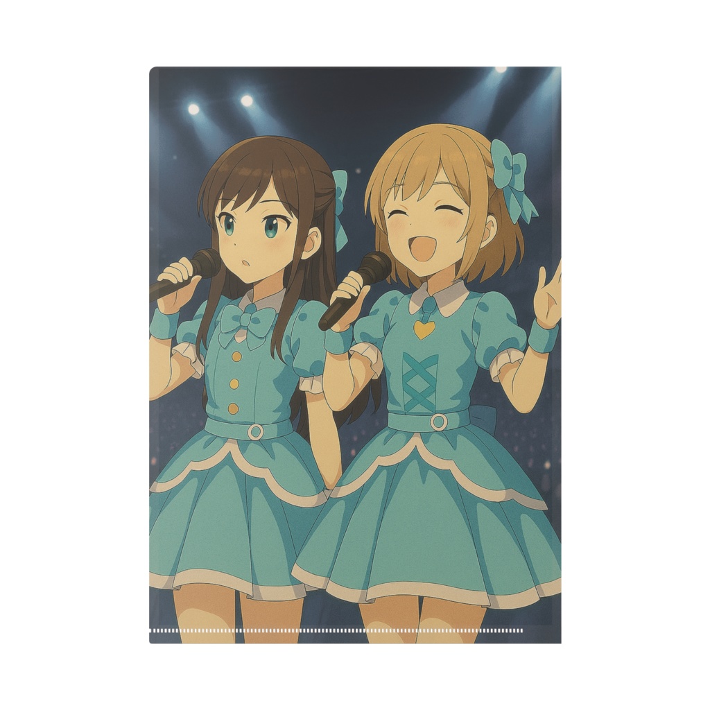 朝練コーヒー・ブレイク「追いかけたいの」クリアファイル - A4