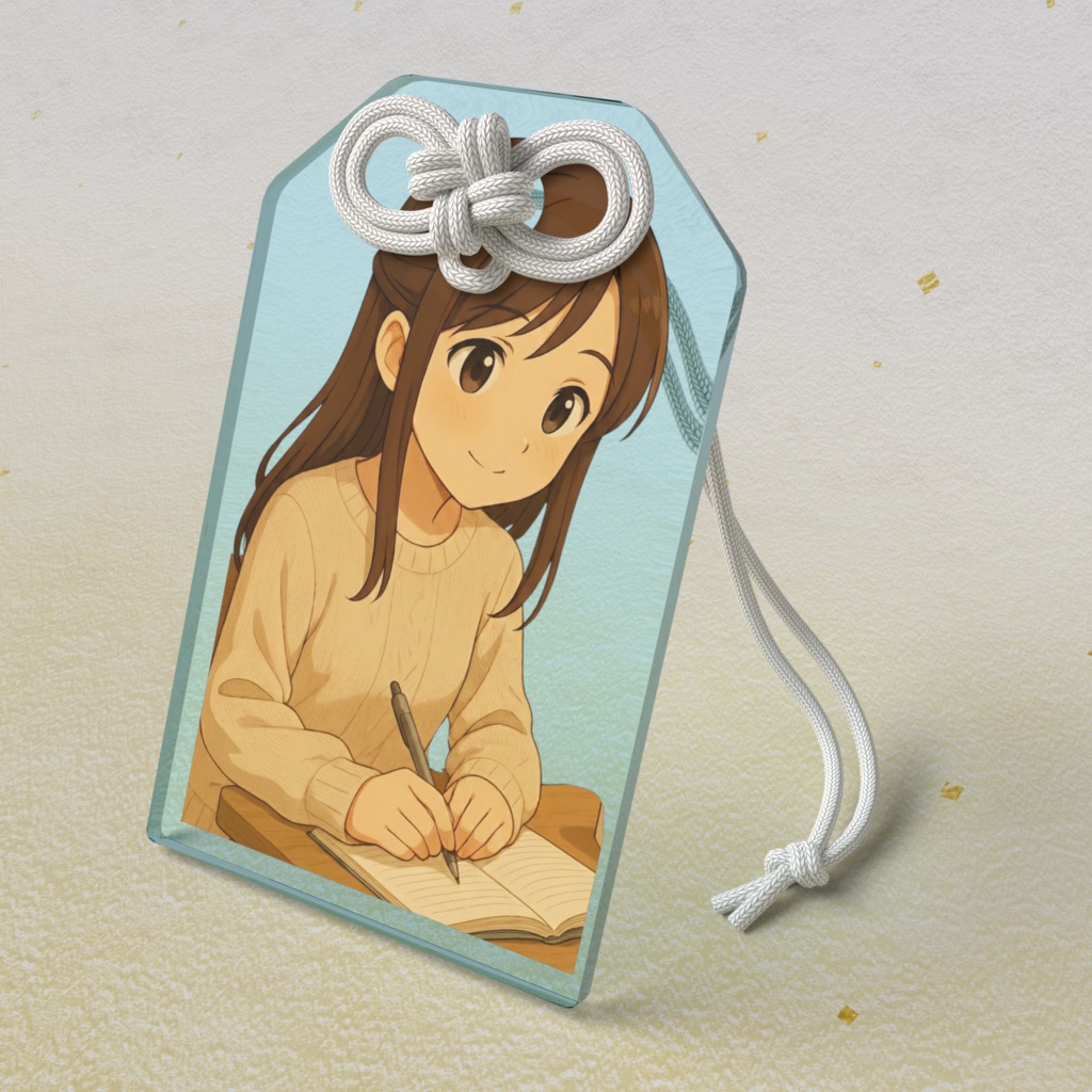 雨宮千颯 アクリルお守り（ライトブルー）