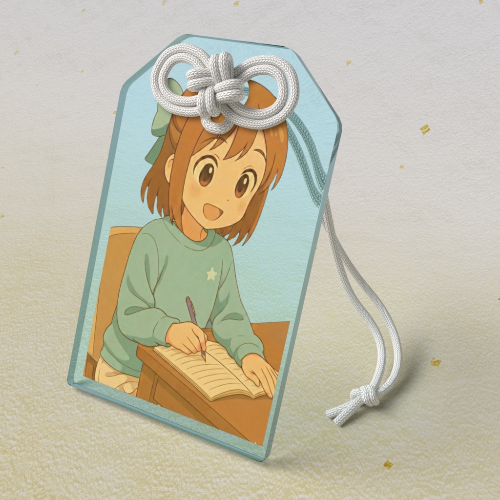 星野真彩 アクリルお守り（ライトブルー）