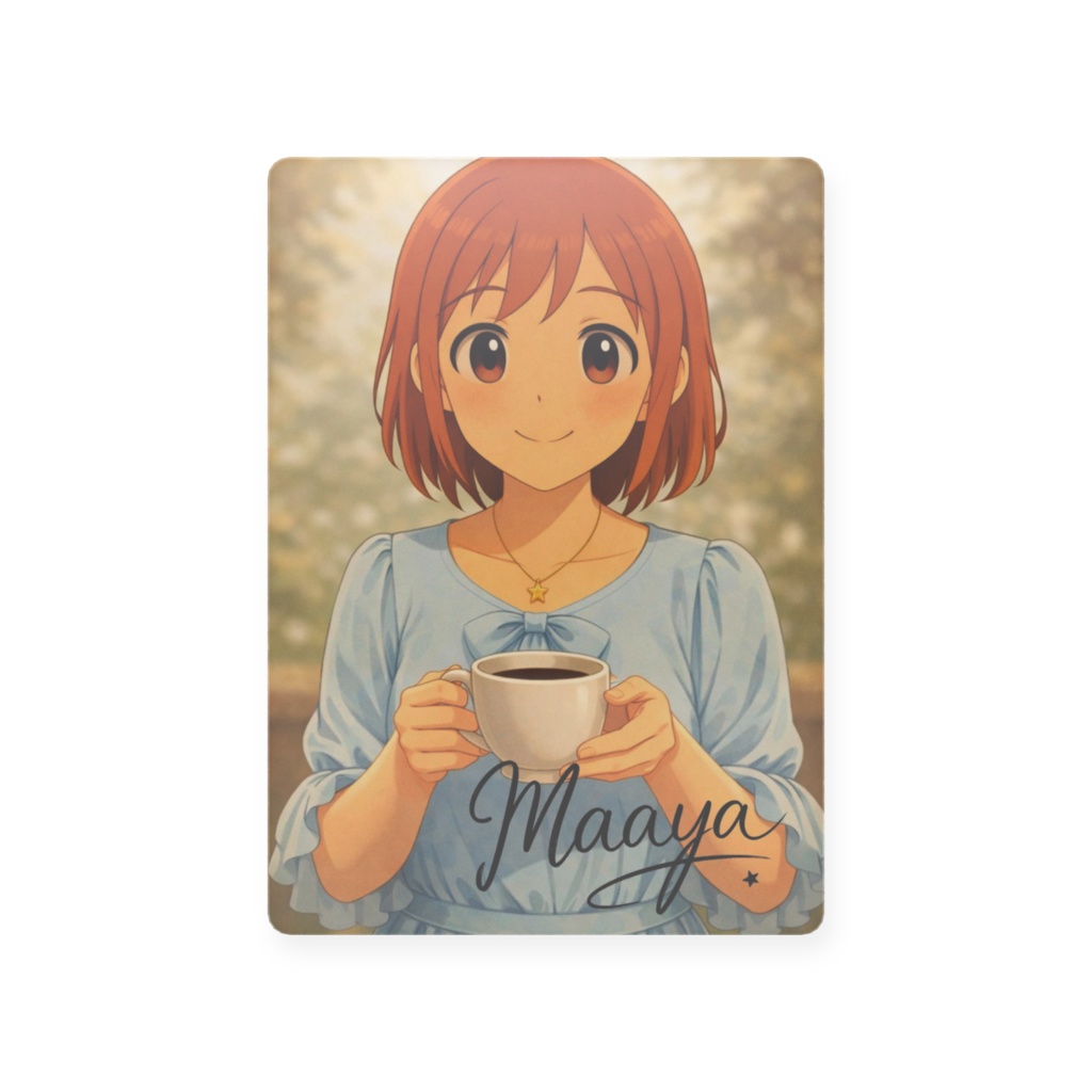 Morning ID Card – Signature Edition（トレカサイズ｜両面｜Maaya Hoshino）