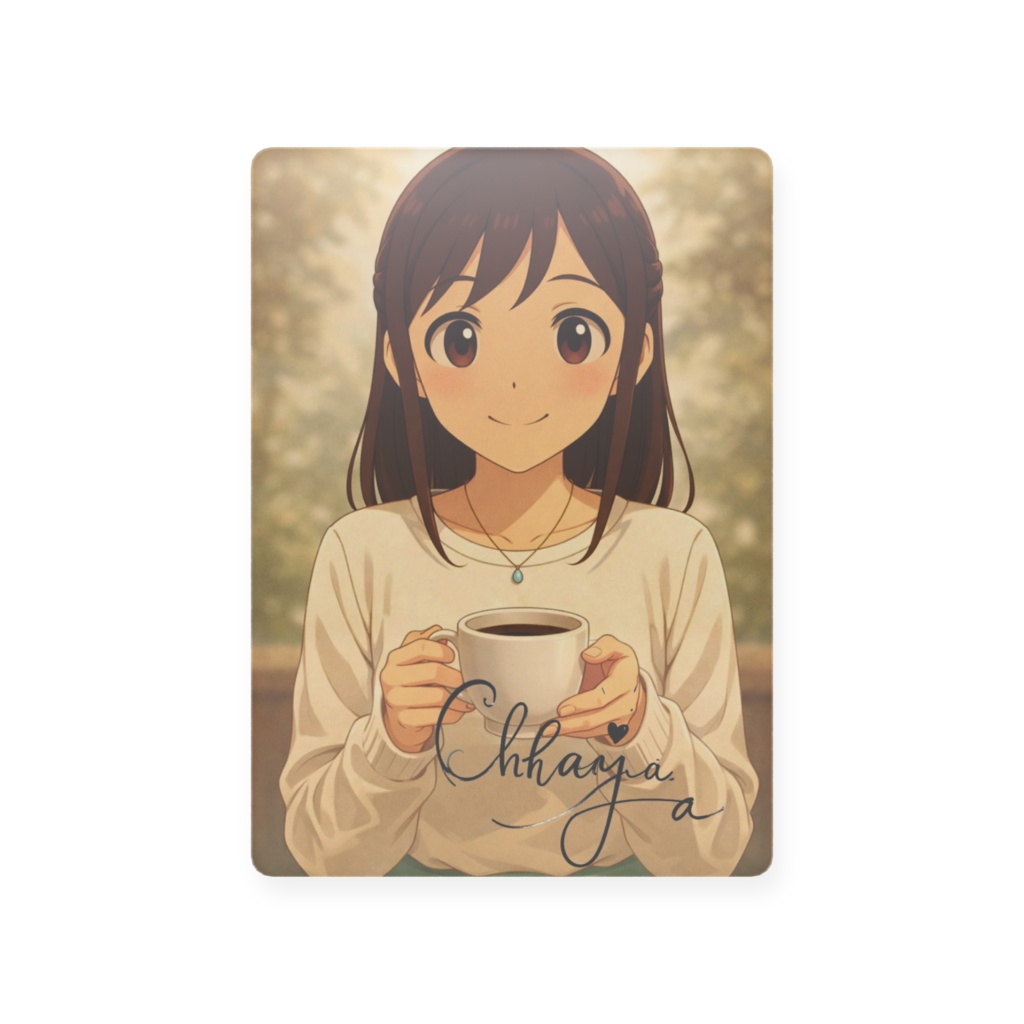 Morning ID Card – Signature Edition（トレカサイズ｜両面｜Chihaya Amamiya）