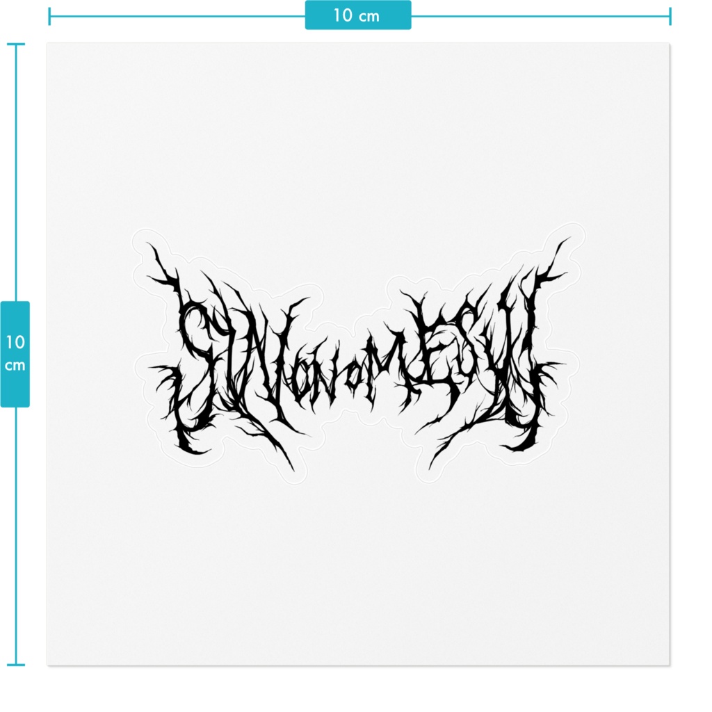 S.S.D クリアステッカー