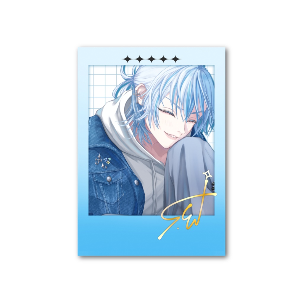 【東雲スイ】１周年記念　複製サイン入りチェキ