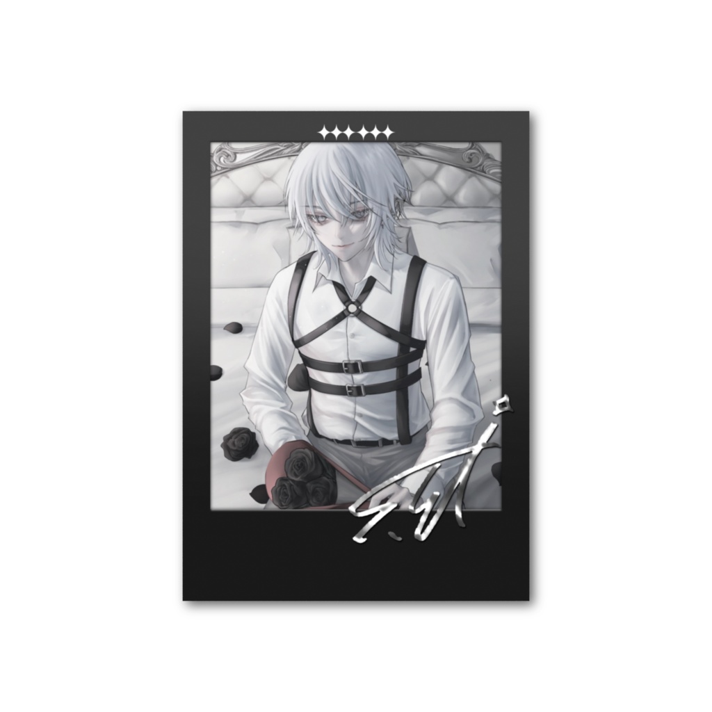 【東雲スイ】2周年記念　複製サイン入りチェキ