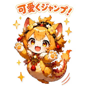 猫龍リュア アクリルキーホルダー~水遊びVer~