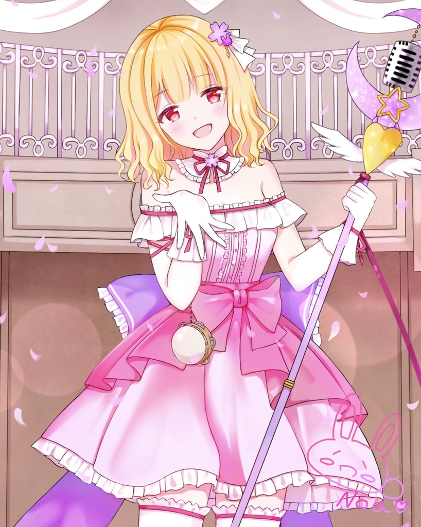 【恋するタンバリン】アイドルのあタペストリー