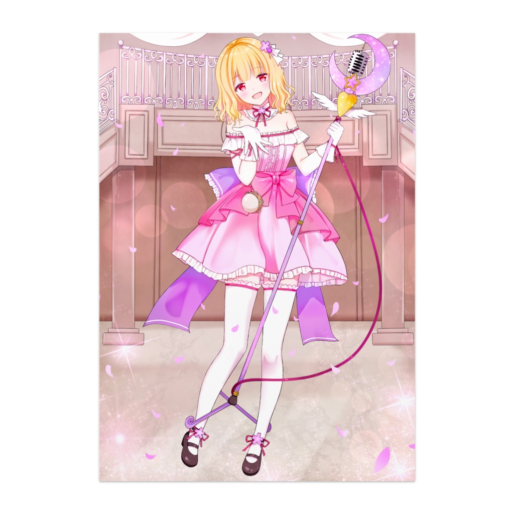 【恋するタンバリン】アイドルのあポスター