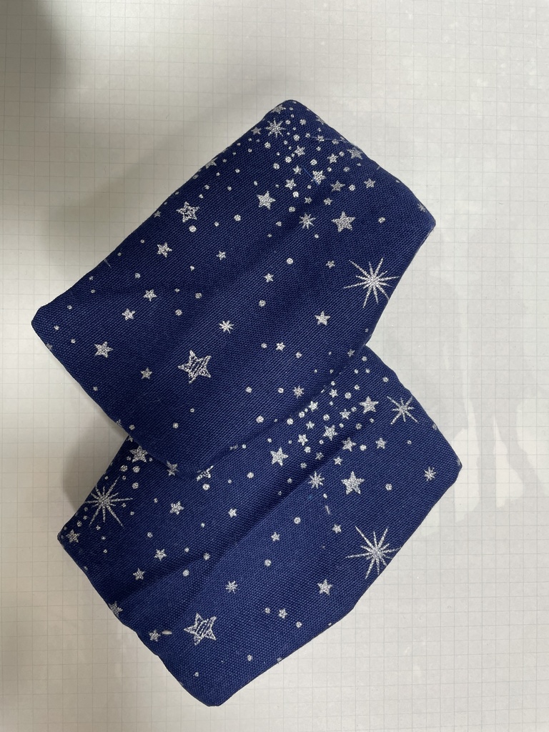 ミニポーチ(星・水色)