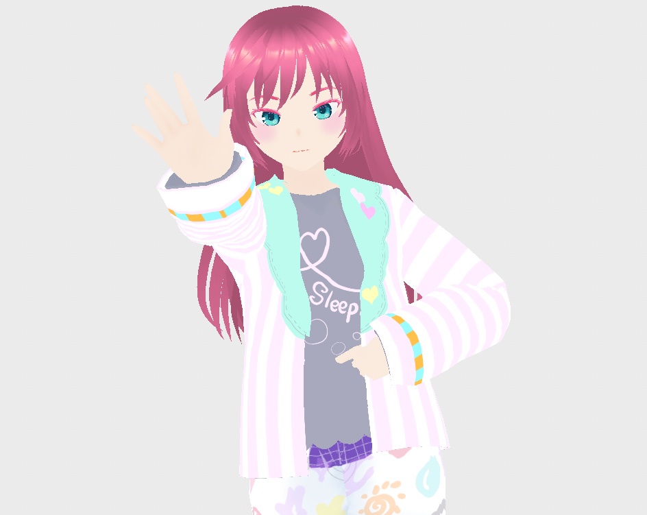 【VROIDテクスチャ】パジャマ【衣装】