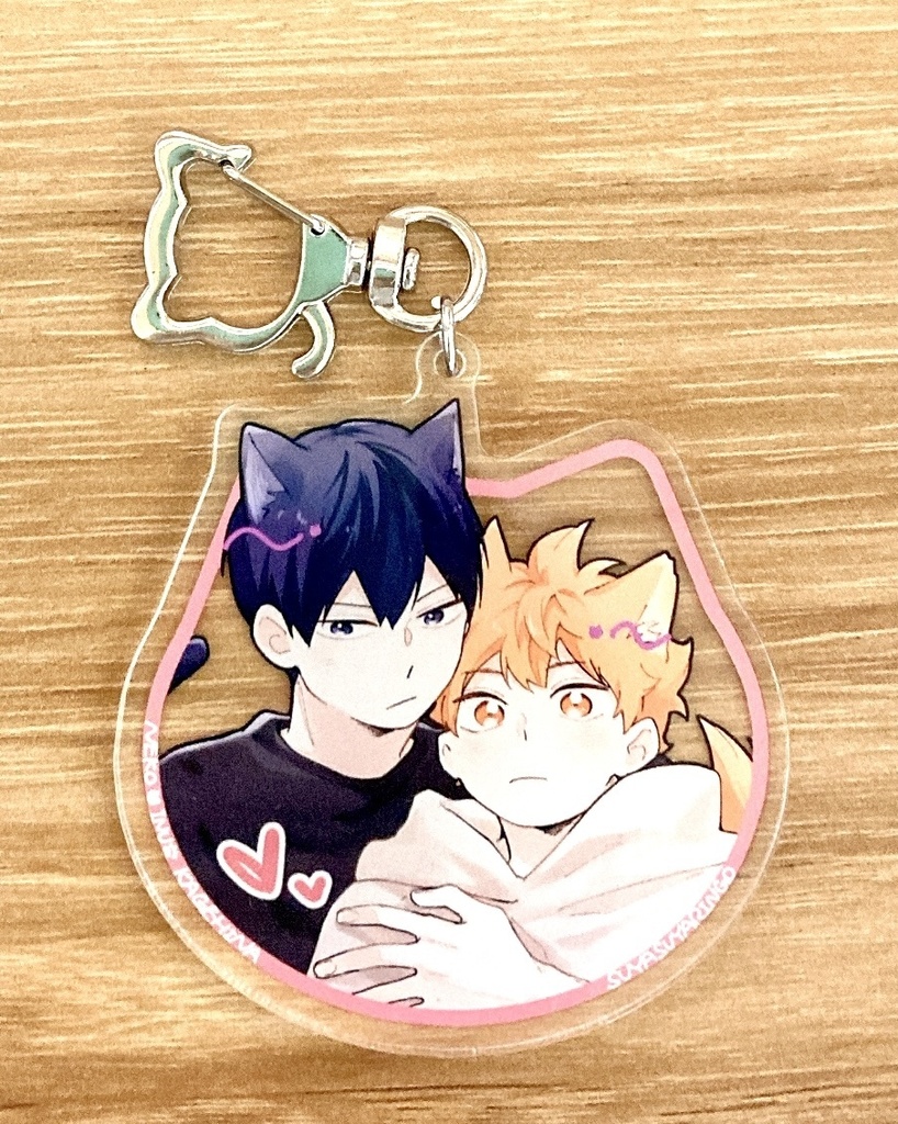 ねこ影日アクキー