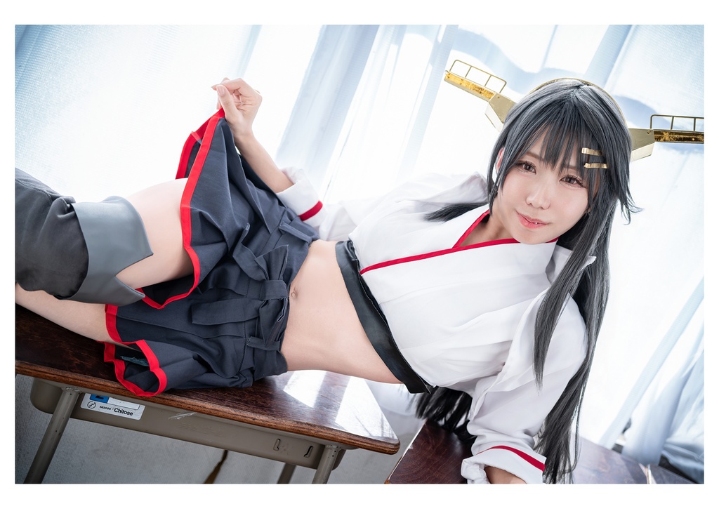 【C107】新刊:艦これ榛名写真集:SakuraCollection B5判36ページDL画像付き