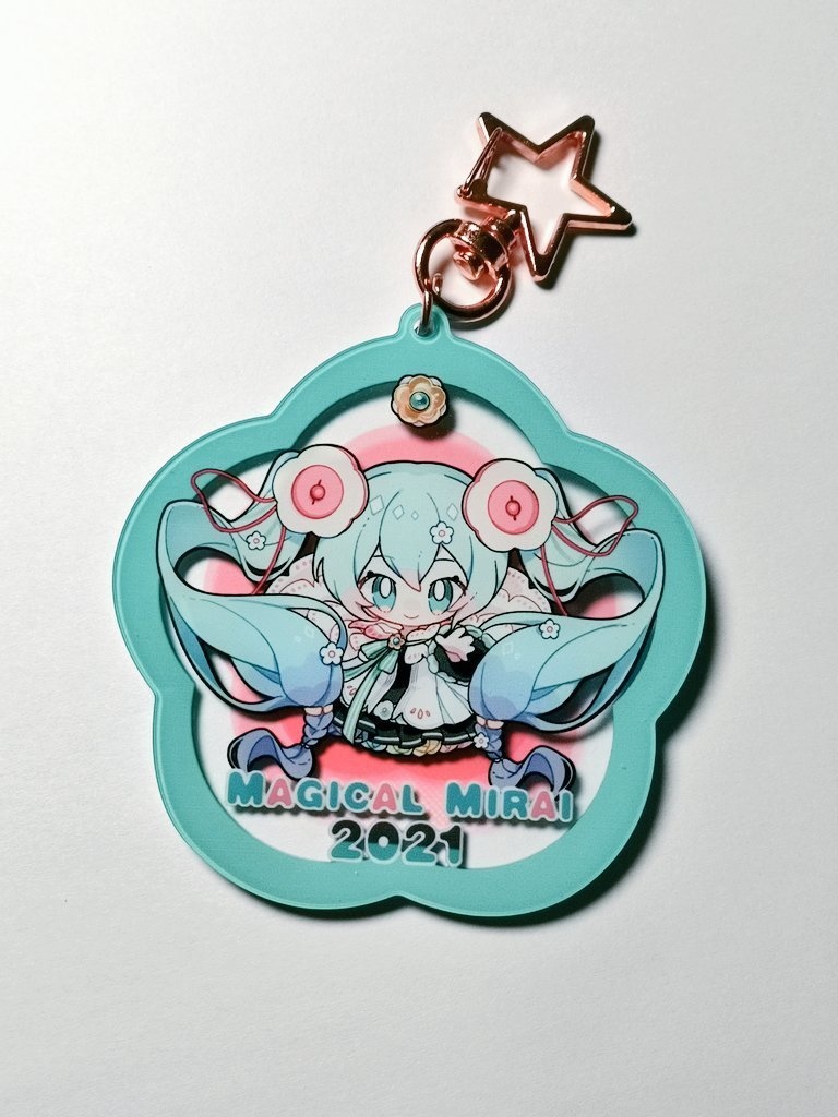 【終了】マジカルミライ2021・アクリルキーチェン