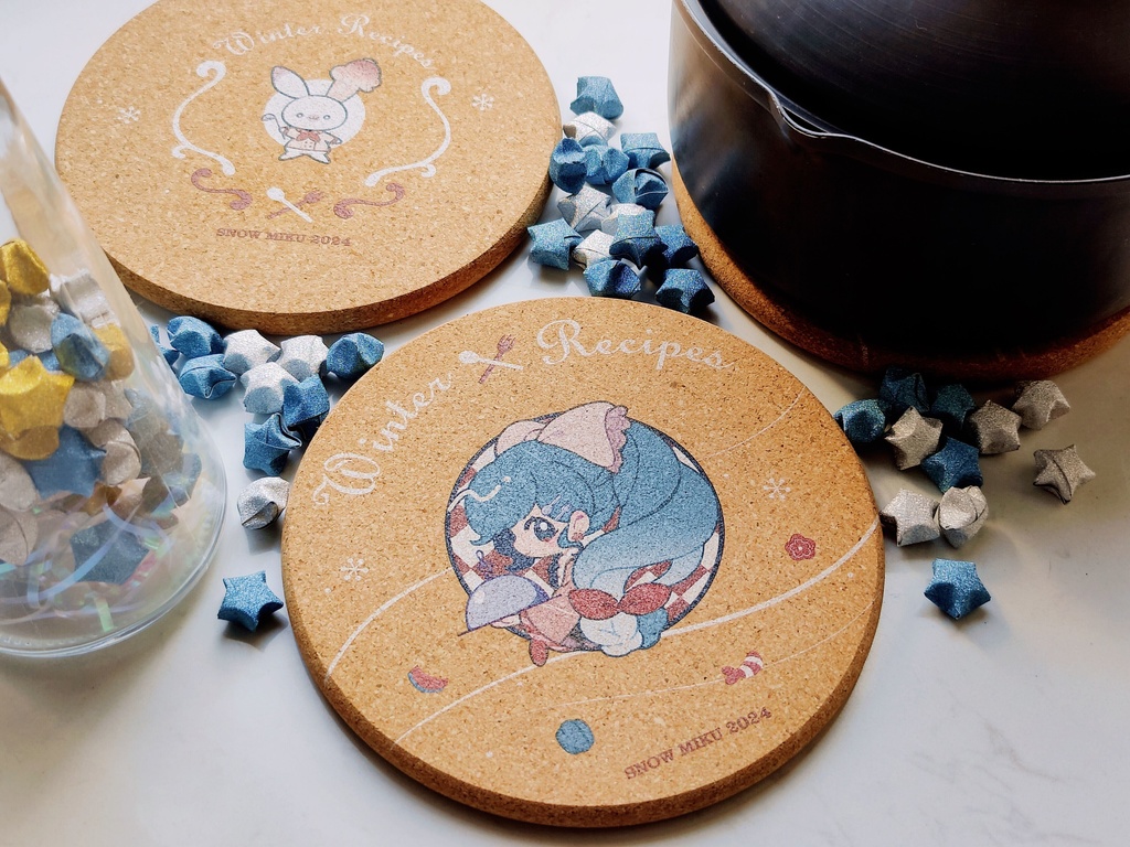 【終了】Winter Recipes・コルク鍋敷き