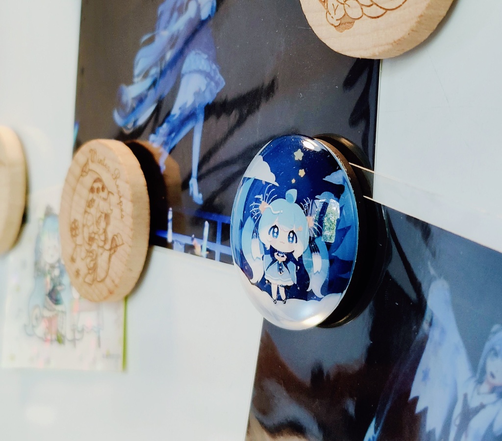 【終了】雪ミク2017・マグネット&コースター