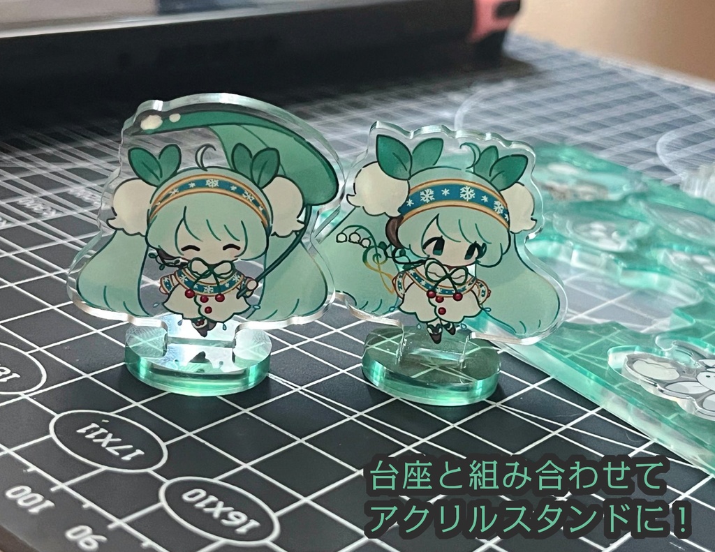 雪ミクアクリルパーツセット(2015・2017・2018)
