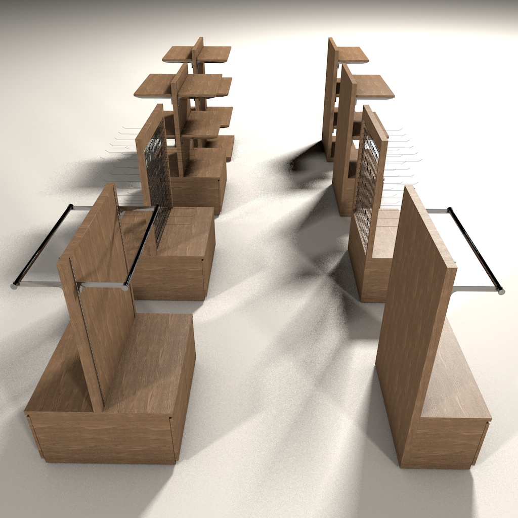 Store Display Furniture 01 - 店舗陳列什器01