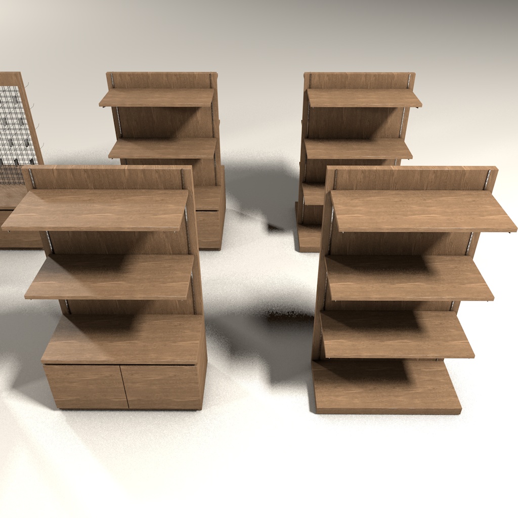 Store Display Furniture 01 - 店舗陳列什器01