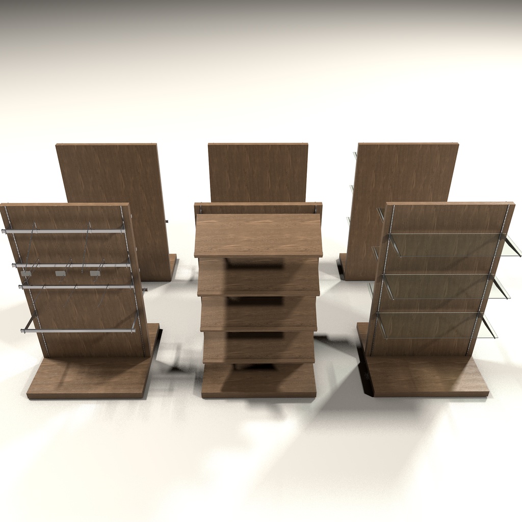 Store Display Furniture 02 - 店舗陳列什器02