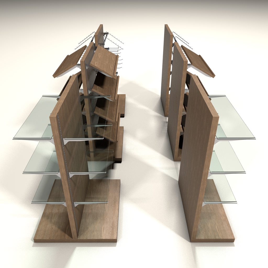 Store Display Furniture 02 - 店舗陳列什器02