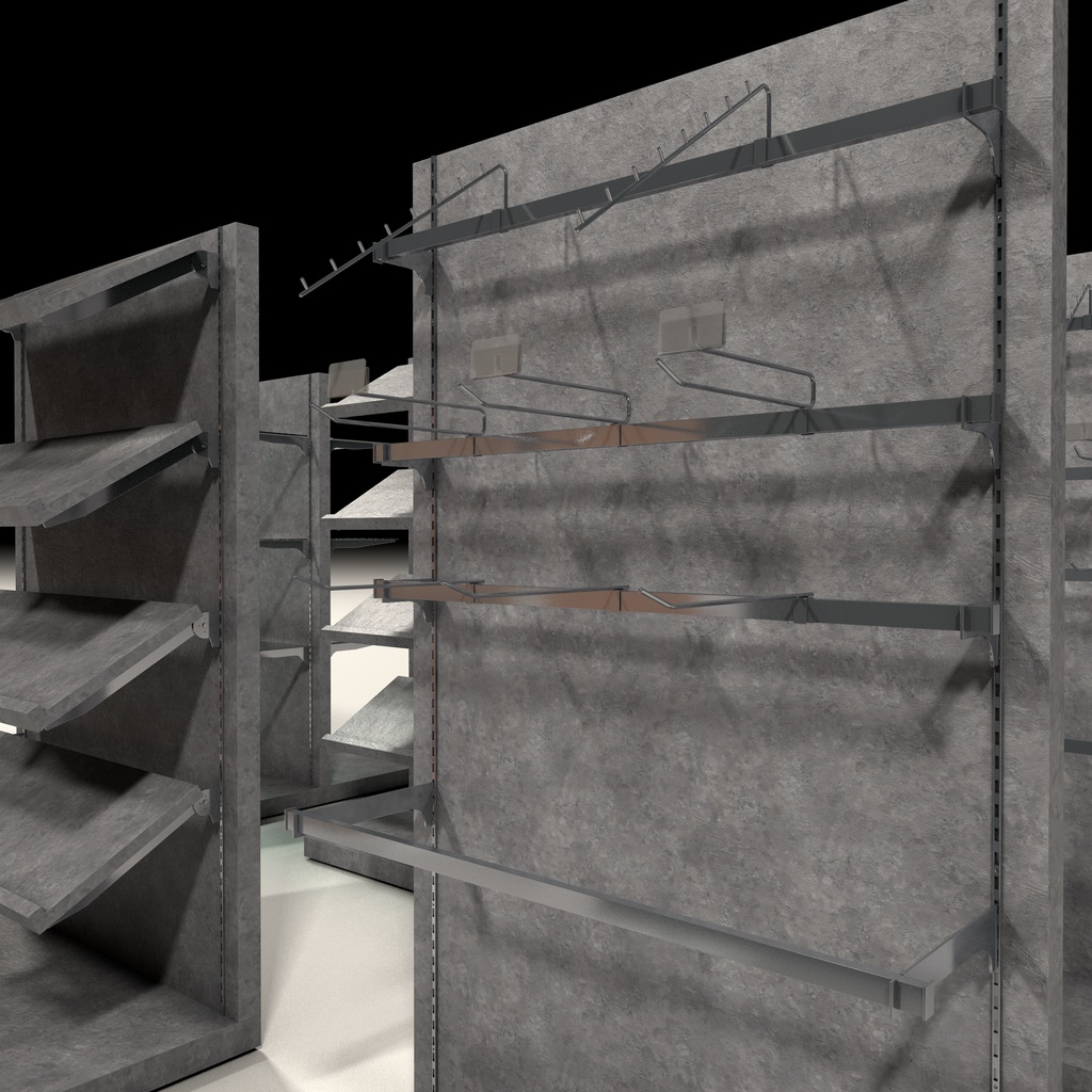 Store Display Furniture 02 - 店舗陳列什器02