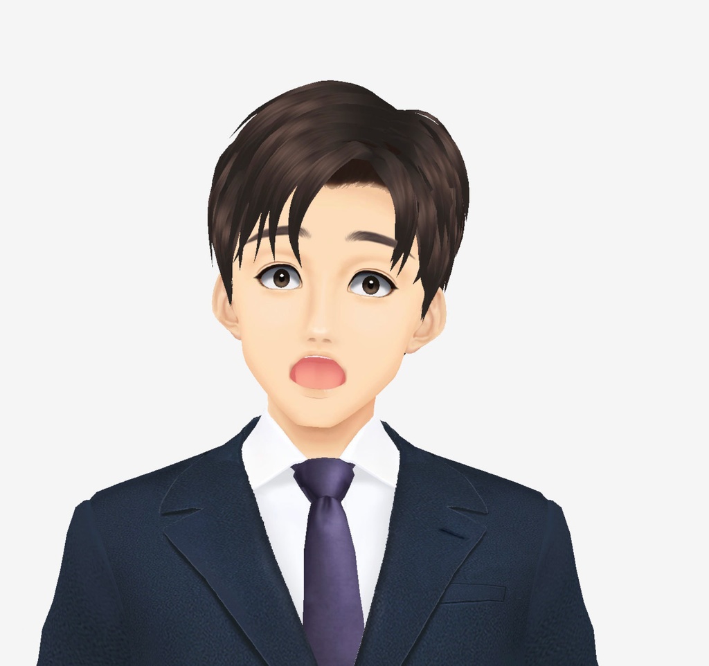 無料!とうまB_3Dビジネスアバター