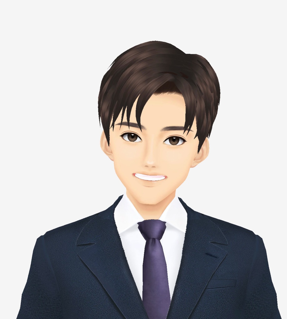 無料!とうまB_3Dビジネスアバター