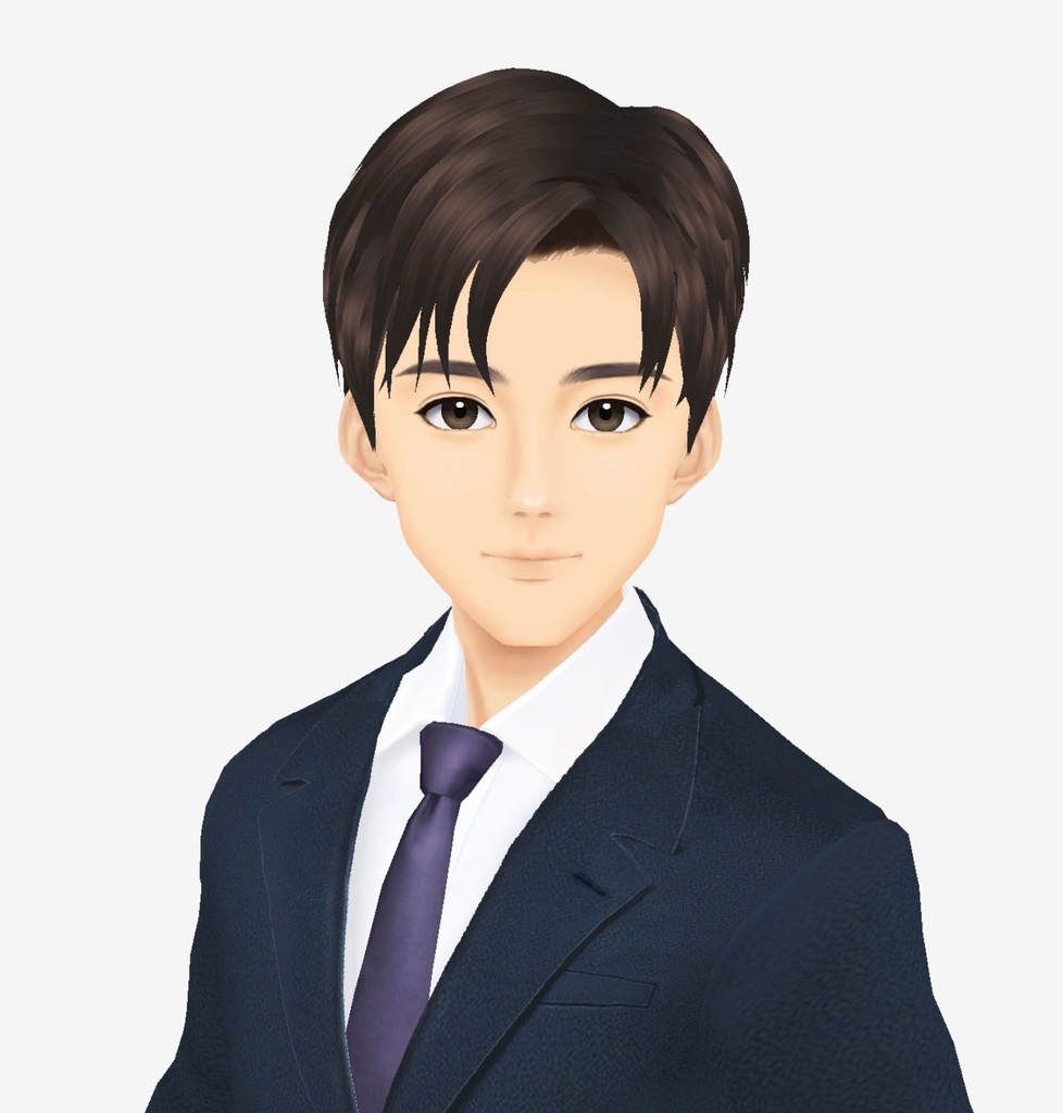 無料!とうまB_3Dビジネスアバター