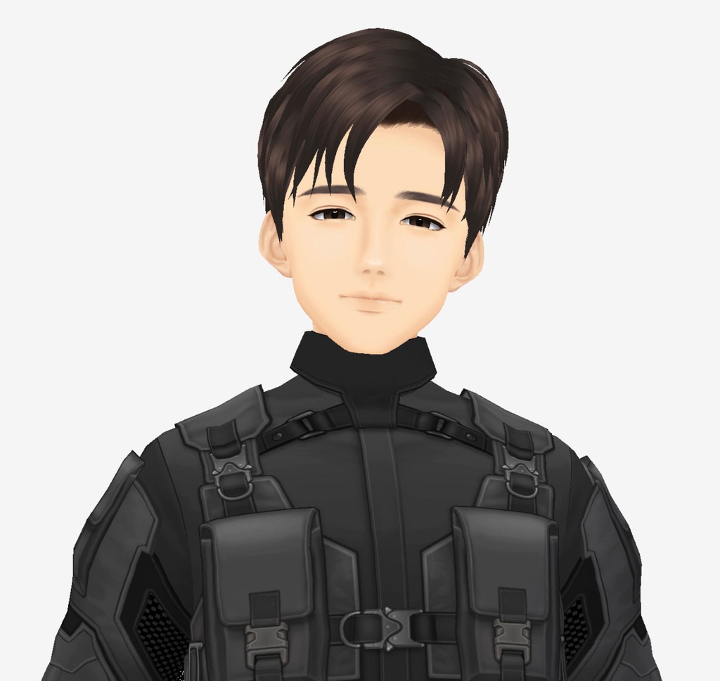 無料!とうまD_3Dビジネスアバター