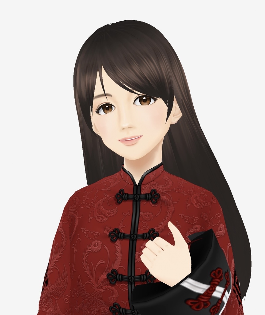 無料!けいとD_3Dビジネスアバター