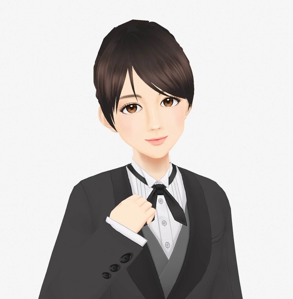 無料!けいとC_3Dビジネスアバター