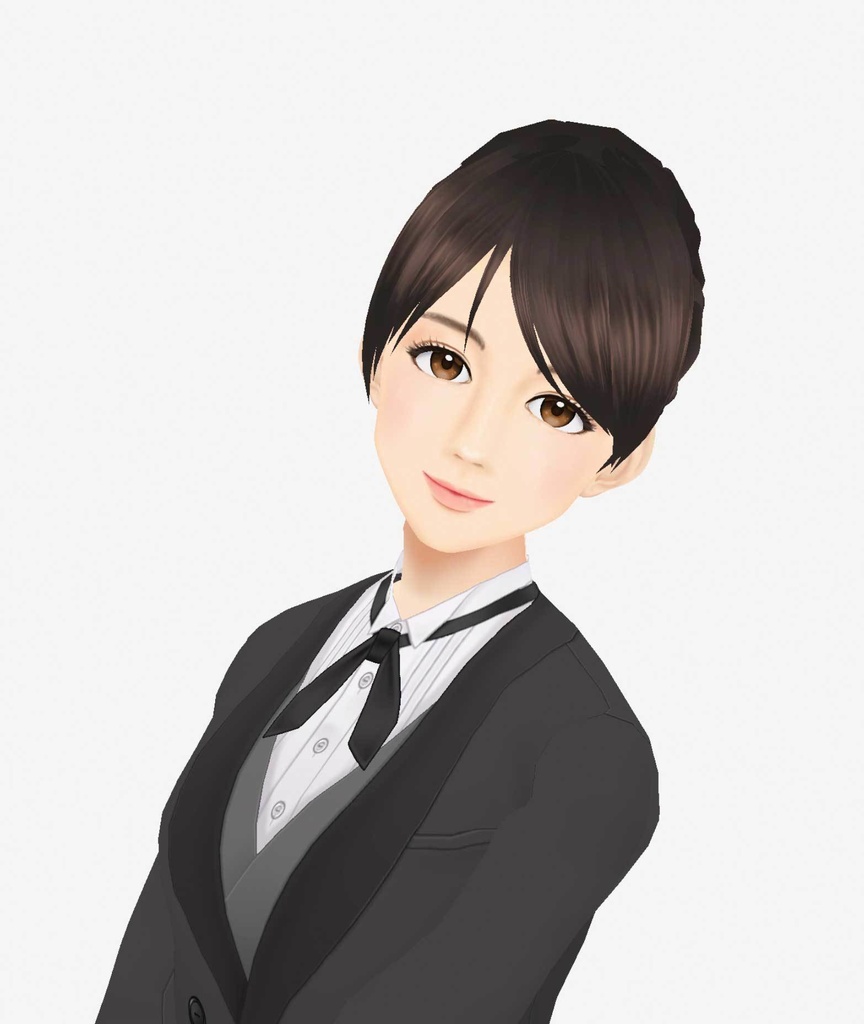 無料!けいとC_3Dビジネスアバター