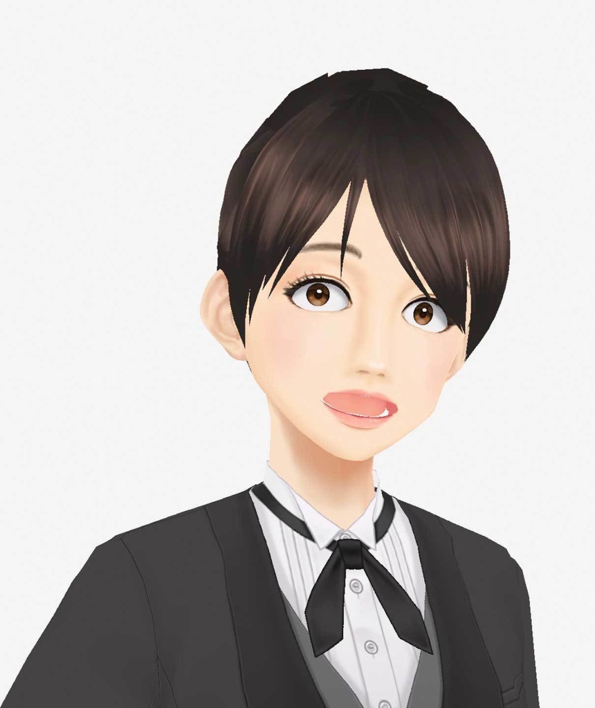 無料!けいとC_3Dビジネスアバター