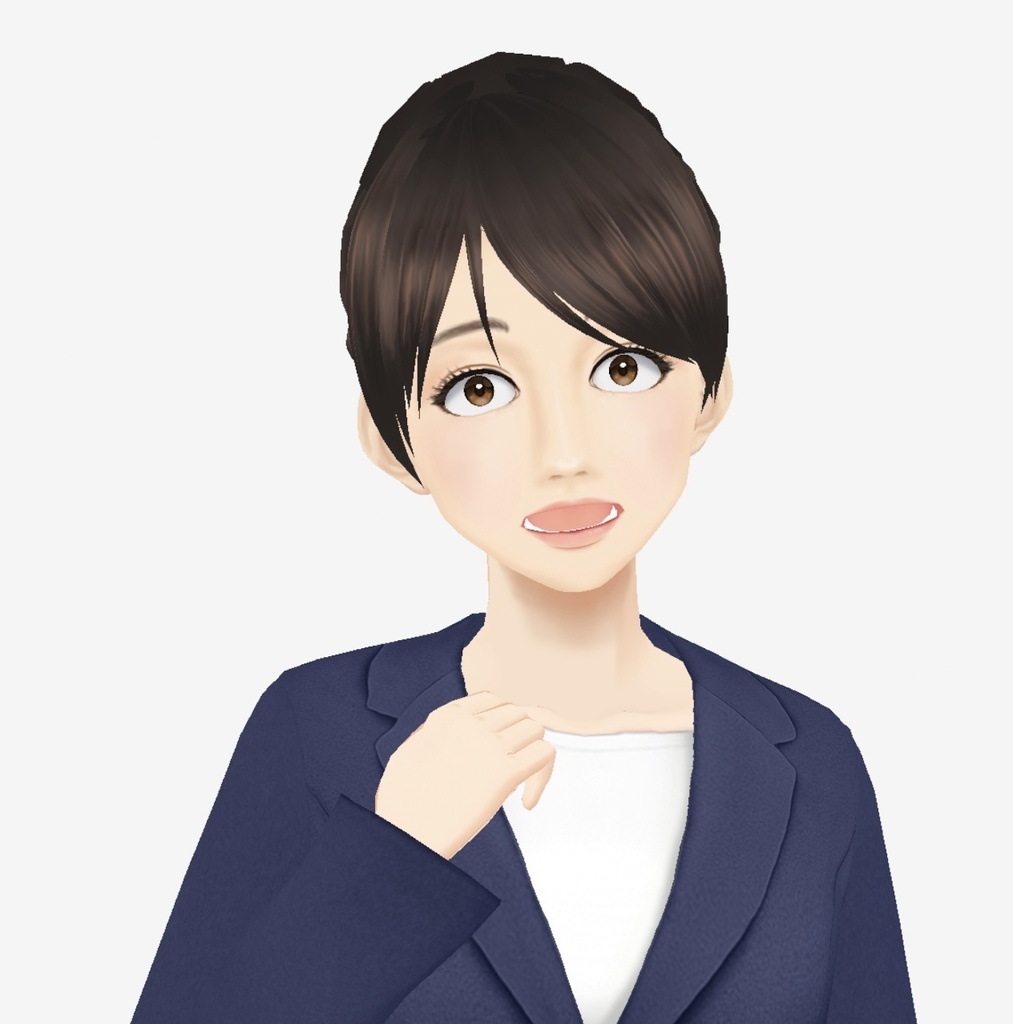無料!けいとA_3Dビジネスアバター