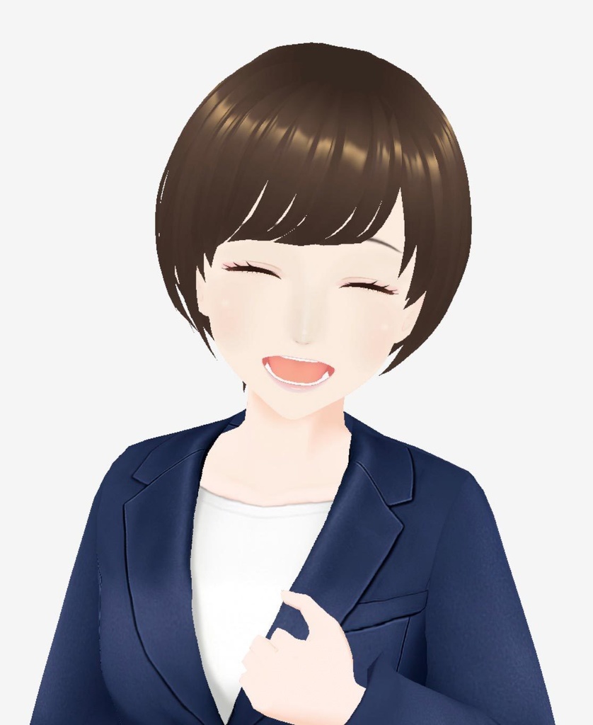 ひなた_ショート_3Dビジネスアバター