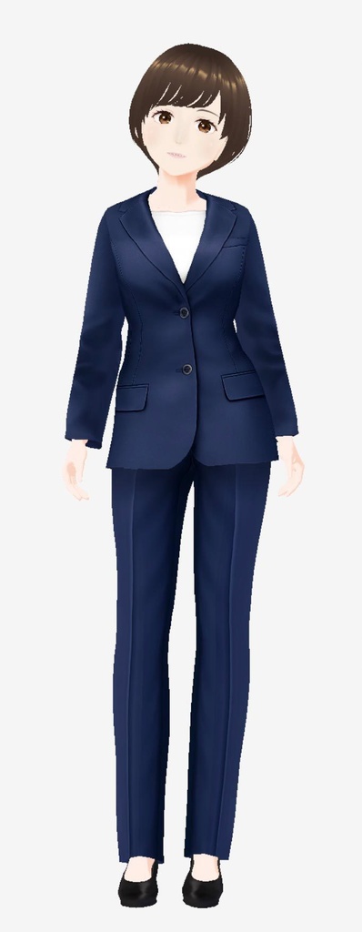 ひなた_ショート_3Dビジネスアバター