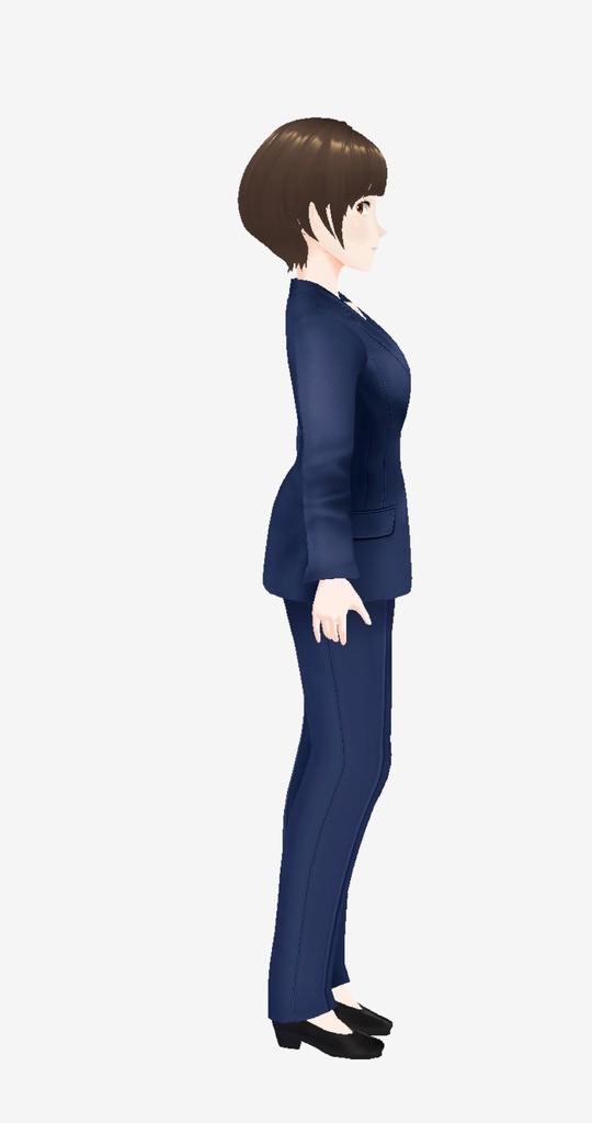 ひなた_ショート_3Dビジネスアバター