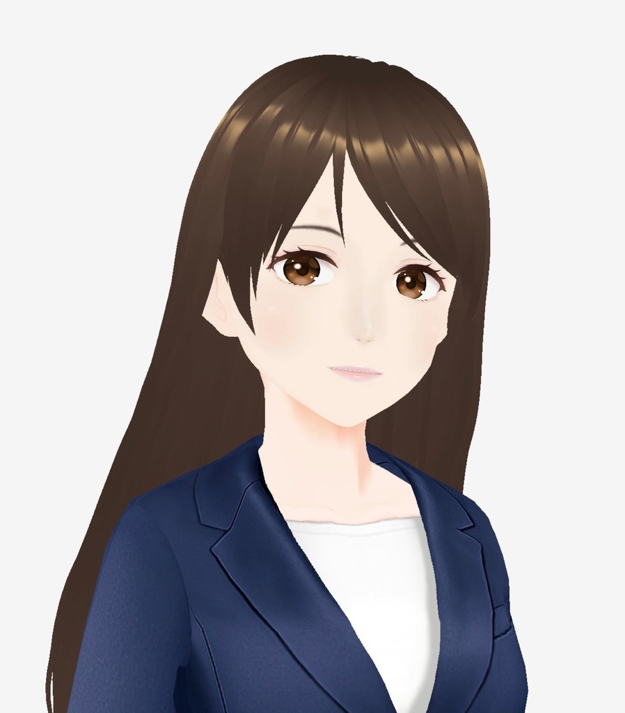 ひなた_ロング_3Dビジネスアバター